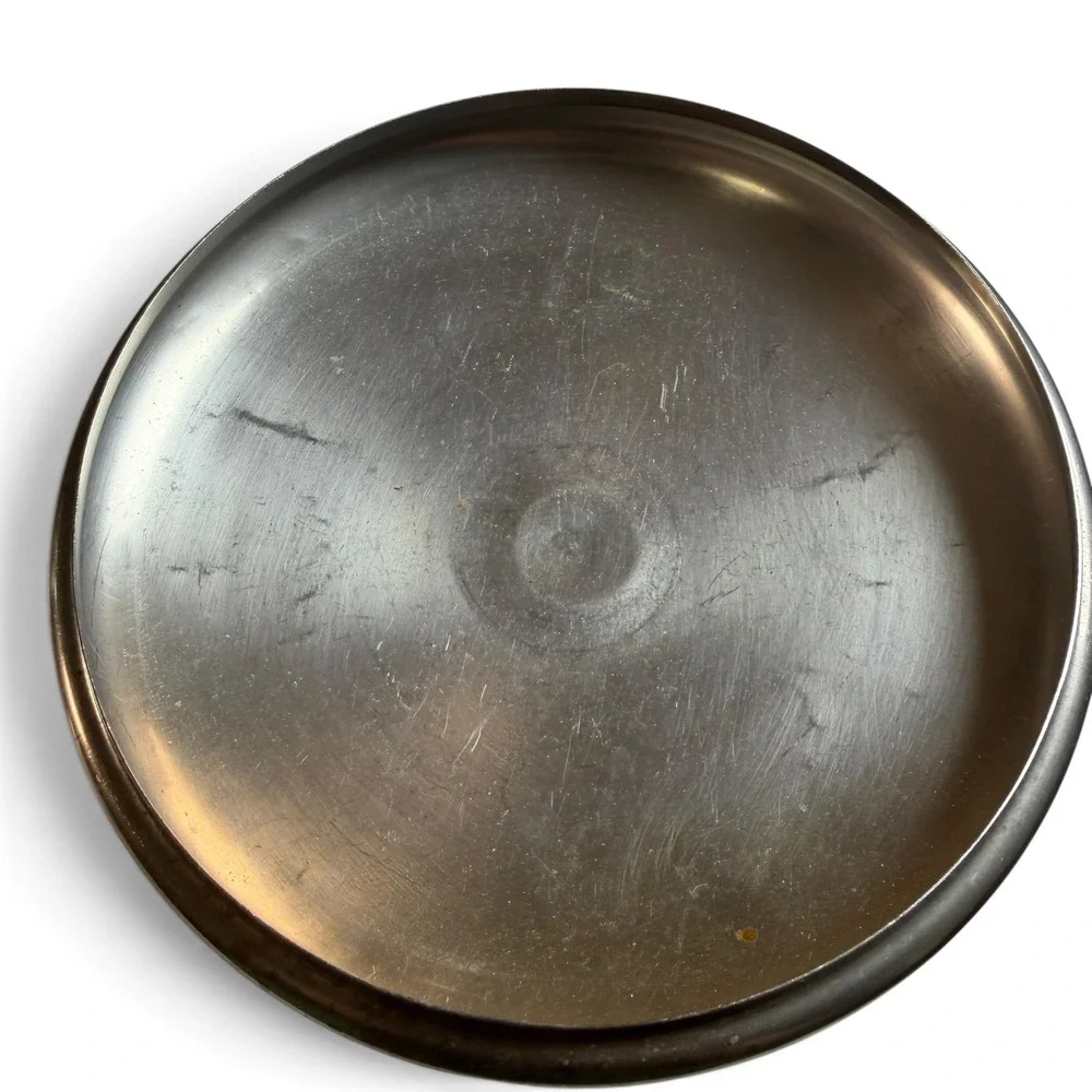 Revere Ware 2 Qt Copper Bottom Saucepan with Lid Stainless Steel Made in USA